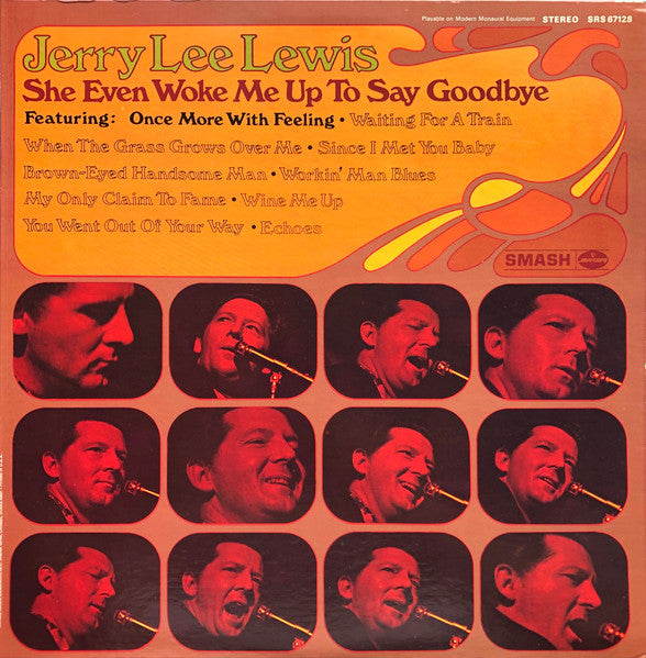 Jerry Lee Lewis : She Even Woke Me Up To Say Goodbye (LP, Album, Ind)