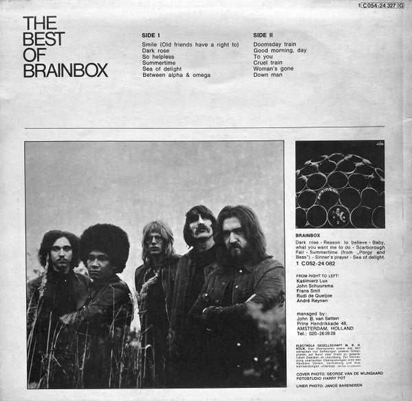 Brainbox (3) : The Best Of Brainbox (LP, Comp)