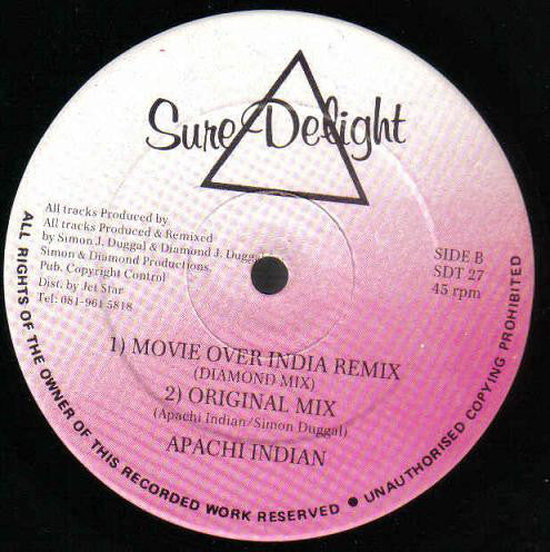 Apache Indian : Movie Over India (12", Red)