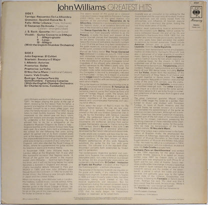 John Williams (7) : John Williams Greatest Hits (LP, Comp)