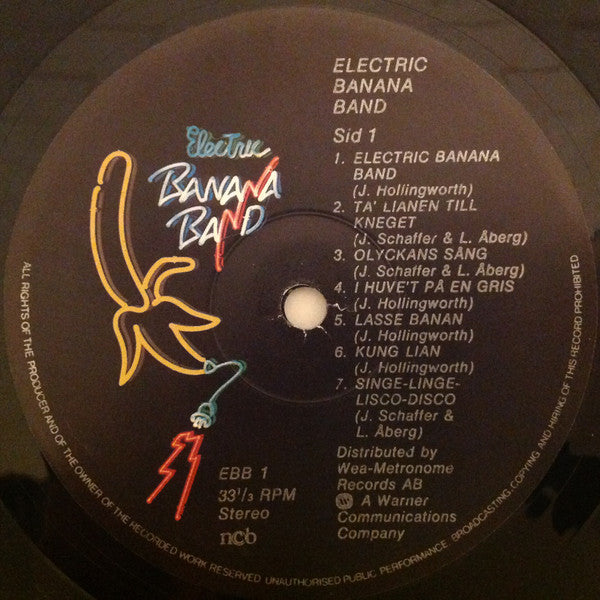 Electric Banana Band : Electric Banana Band (LP, Album)