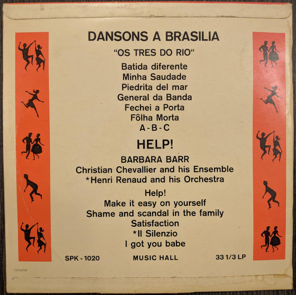 Os Tres Do Rio / Barbara Barr : Dansons A Brasilia / Help! (10", Comp)