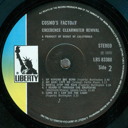 Creedence Clearwater Revival : Cosmo's Factory (LP, Album, Lam)