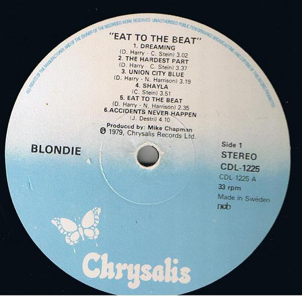 Blondie : Eat To The Beat (LP, Album)