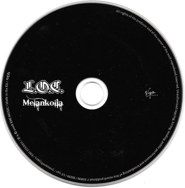 L.O.C. : Melankolia / XxxCouture (2xCD, Album)