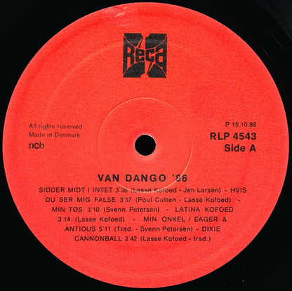 Van Dango : van Dango '86 (LP, Album)