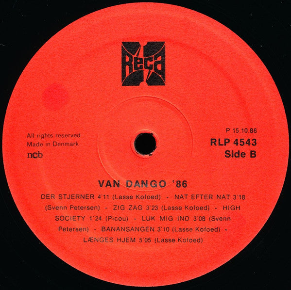 Van Dango : van Dango '86 (LP, Album)