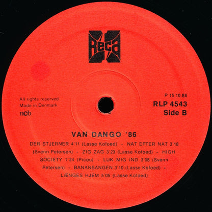 Van Dango : van Dango '86 (LP, Album)