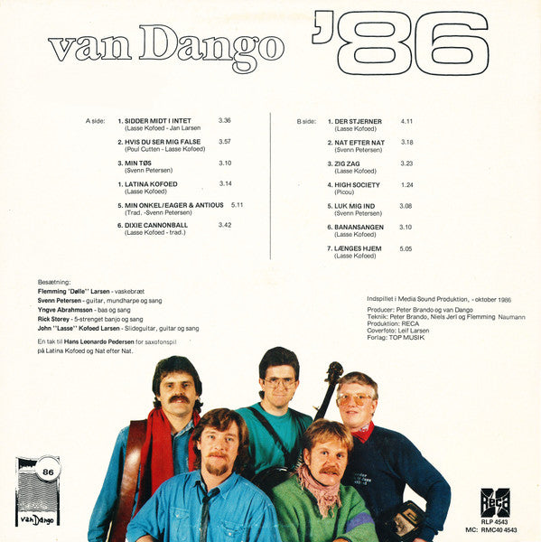 Van Dango : van Dango '86 (LP, Album)