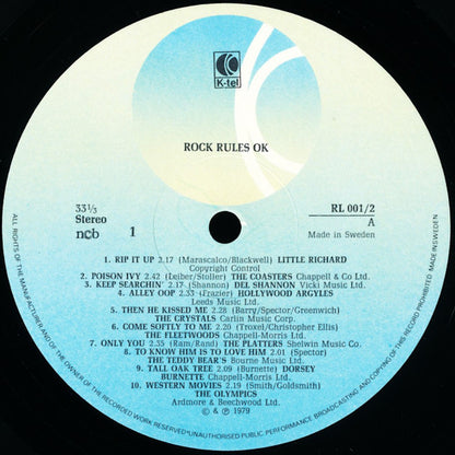 Various : Rock Rules OK (3xLP, Comp)