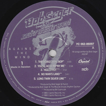 Bob Seger And The Silver Bullet Band : Against The Wind (LP, Album)