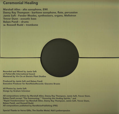 Marshall Allen, Danny Ray Thompson, Jamie Saft, Trevor Dunn, Balázs Pándi W. Roswell Rudd : Ceremonial Healing (3xLP, Album, RSD, Red)