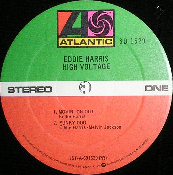 Eddie Harris : High Voltage (LP, Album, RE, Pre)