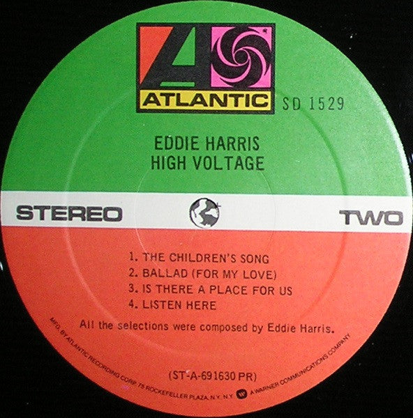 Eddie Harris : High Voltage (LP, Album, RE, Pre)