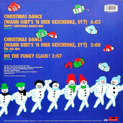 Santa & Claus : Christmas Dance (Wann Gibt's 'n Hier Geschenke, Ey?) (Happy Christmas-Dance-Mix) (12", Maxi)