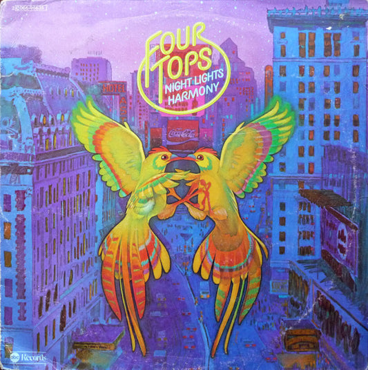 Four Tops : Night Lights Harmony (LP, Album)