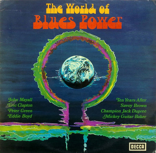 Various : The World Of Blues Power (LP, Smplr, Gat)