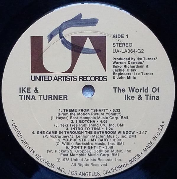 Ike & Tina Turner : The World Of Ike & Tina (2xLP, Ter)