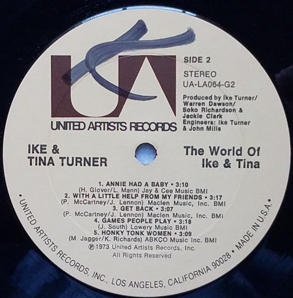 Ike & Tina Turner : The World Of Ike & Tina (2xLP, Ter)