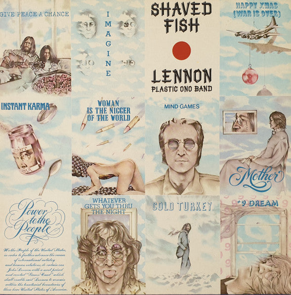 John Lennon & The Plastic Ono Band : Shaved Fish (LP, Comp, RE)