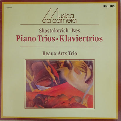 Dmitri Shostakovich, Charles Ives, Beaux Arts Trio : Piano Trios - Klaviertrios (LP, RE)