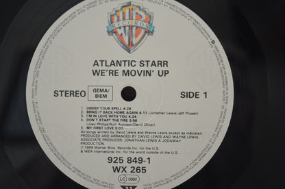 Atlantic Starr : We're Movin' Up (LP, Album)