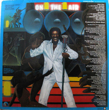 Edwin Starr : H.A.P.P.Y. Radio (LP, Album)