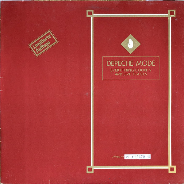 Depeche Mode : Everything Counts And Live Tracks (12", Ltd, Num)