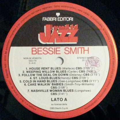 Bessie Smith : Bessie Smith (LP, Comp, Mono, RE)