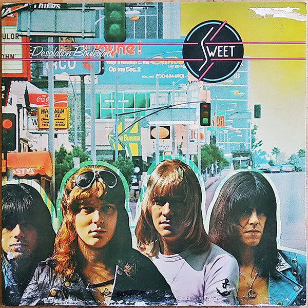 The Sweet : Desolation Boulevard (LP, Album, Gat)