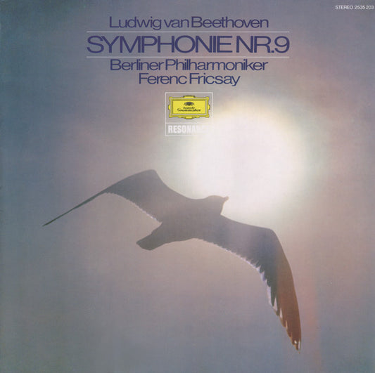 Ludwig van Beethoven, Berliner Philharmoniker, Ferenc Fricsay : Symphonie Nr. 9 (LP, RE)