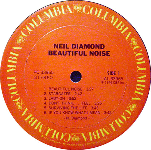 Neil Diamond : Beautiful Noise (LP, Album, Gat)