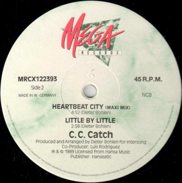 C.C. Catch : Nothing But A Heartache (12", Maxi)