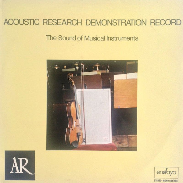 Various : Acoustic Research Demonstration Record     The Sound Of Musical Instruments (LP, Comp)