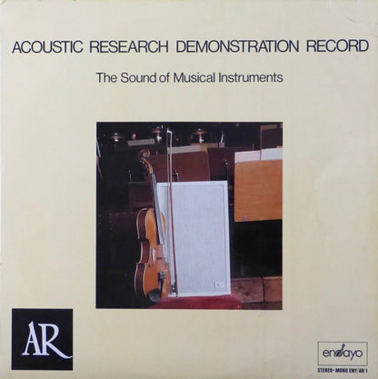 Various : Acoustic Research Demonstration Record     The Sound Of Musical Instruments (LP, Comp)