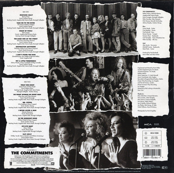 The Commitments : The Commitments (Music From The Original Motion Picture Soundtrack) (LP, Album)