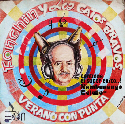 Fonchín Y  Los Gatos Bravos : Verano Con Punta (LP, Album)
