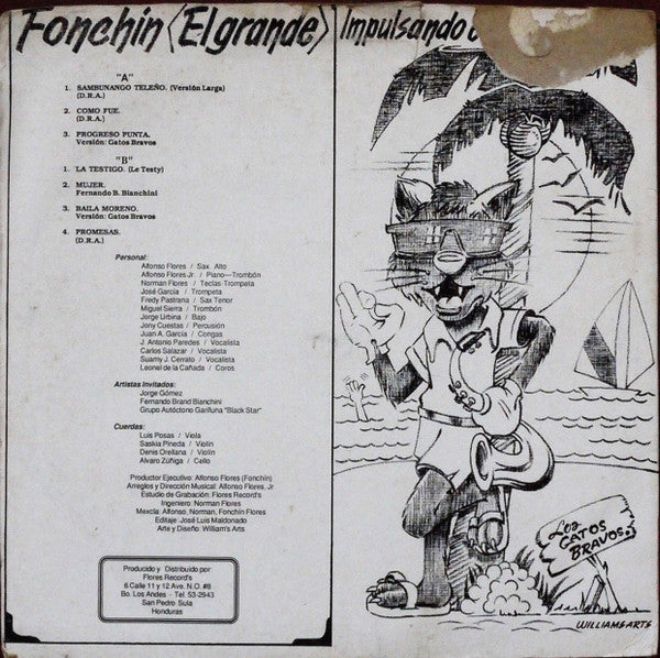 Fonchín Y  Los Gatos Bravos : Verano Con Punta (LP, Album)