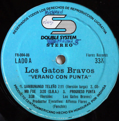 Fonchín Y  Los Gatos Bravos : Verano Con Punta (LP, Album)