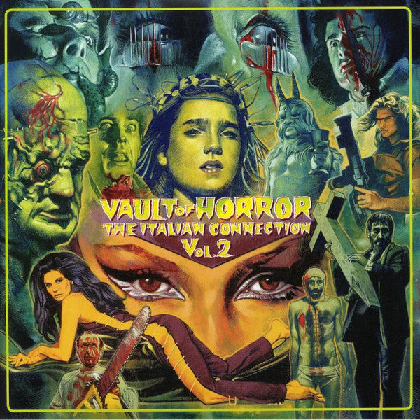 Various : Vault Of Horror – The Italian Connection Vol. 2 (2xLP, Comp + CD, Comp)