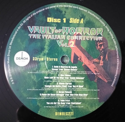 Various : Vault Of Horror – The Italian Connection Vol. 2 (2xLP, Comp + CD, Comp)