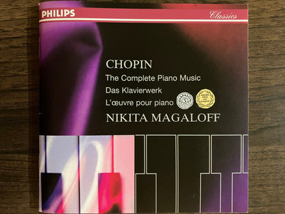 Frédéric Chopin, Nikita Magaloff : The Complete Piano Music = Das Klavierwerk = L'Œuvre Pour Piano (13xCD, RE, PMD + Box, Comp)