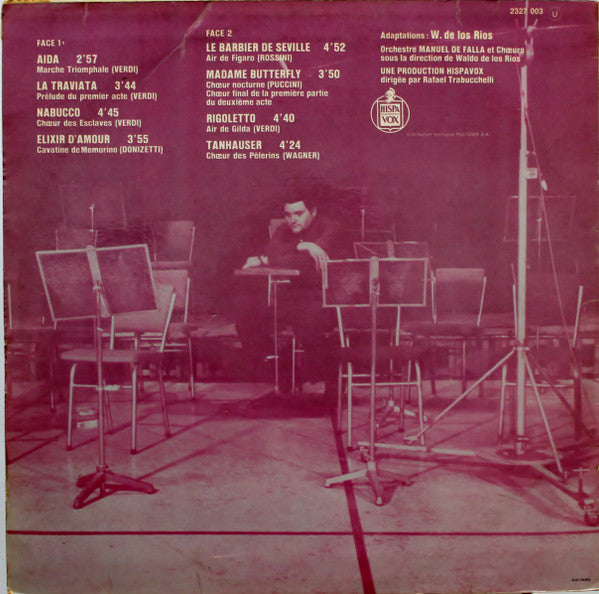 Waldo De Los Rios : Operas (LP)