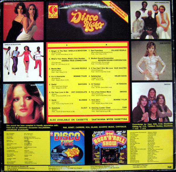 Various : Disco Nights (LP, Comp)