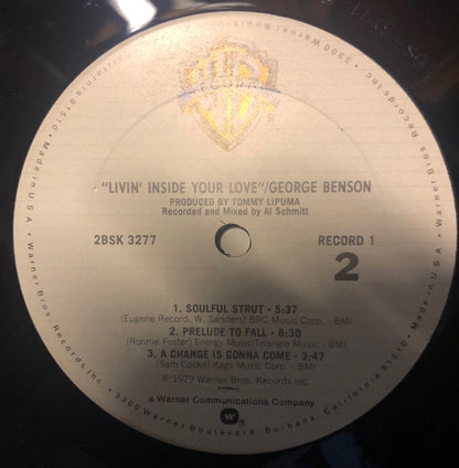 George Benson : Livin' Inside Your Love (LP, Album)