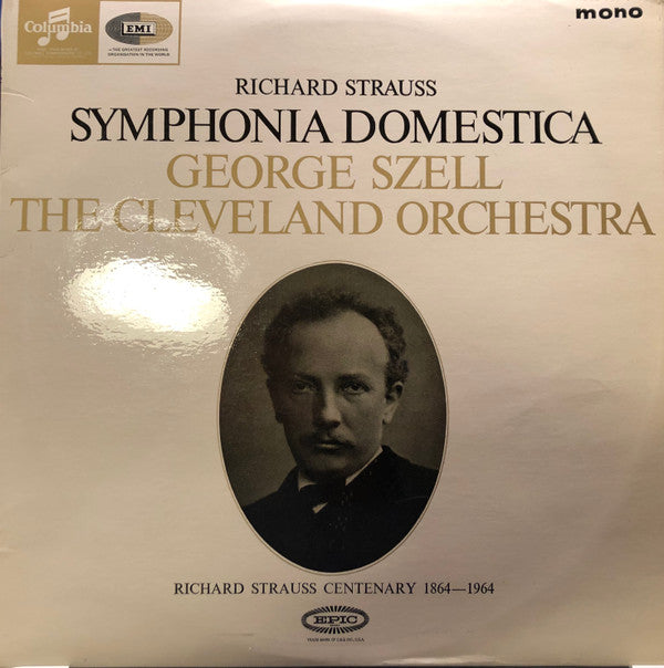 Richard Strauss, George Szell, The Cleveland Orchestra : Symphonia Domestica (LP, Album, Mono)