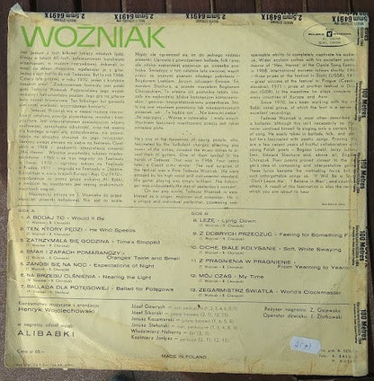 Tadeusz Woźniak : Woźniak (LP, Album, Mono, Gre)