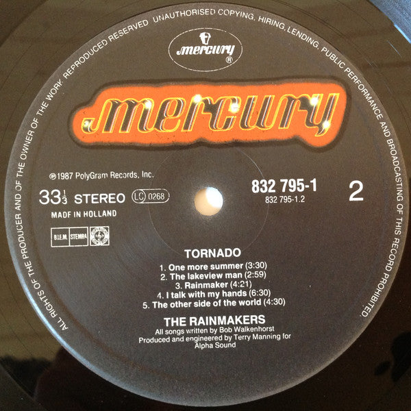 The Rainmakers (2) : Tornado (LP, Album)