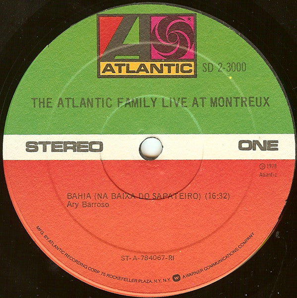 The Atlantic Family : Live At Montreux (2xLP, Album, RI)