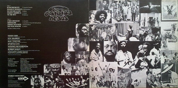 Osibisa : Heads (LP, Album, Gat)